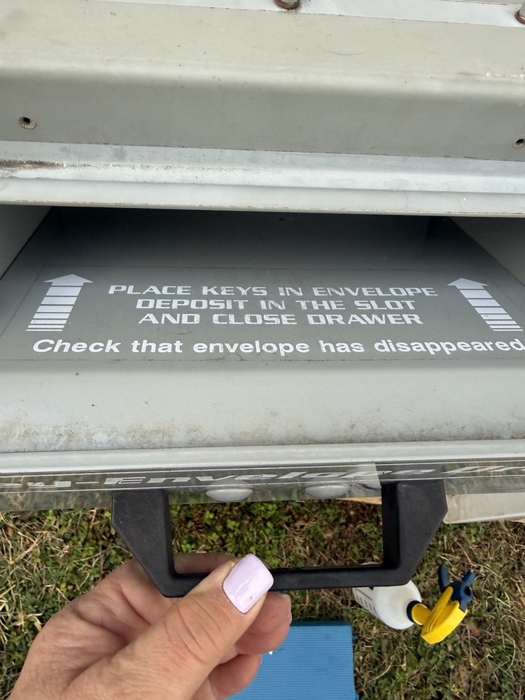 Free Standing High Security Key / Payment Drop Box