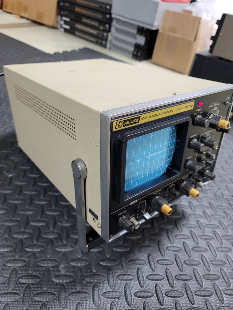 BK Precision 1471B Dual-Trace Analog Oscilloscope - AS IS