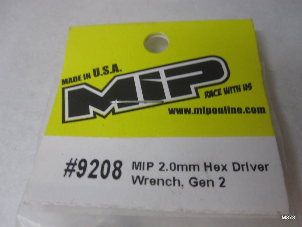 Single | MIP #9208 MIP 2.0mm Hex Driver Wrench Gen 2