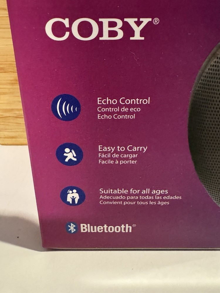 Coby Bluetooth 4 In 1 Karaoke Mic Loud Speaker Recorder