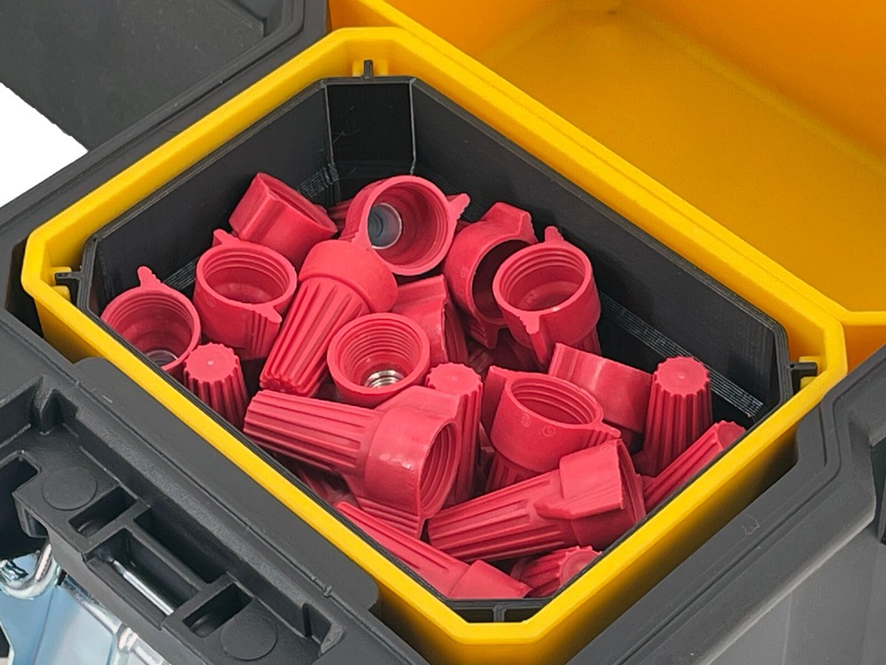 Dewalt Deep Pro Organizer Compatible Small Nesting Bin Set