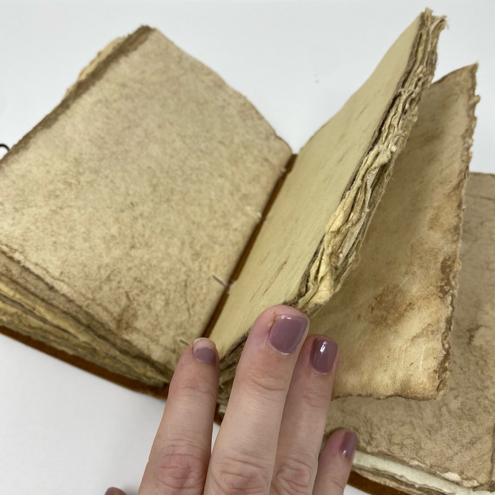 Tequila Patron brown rustic journal