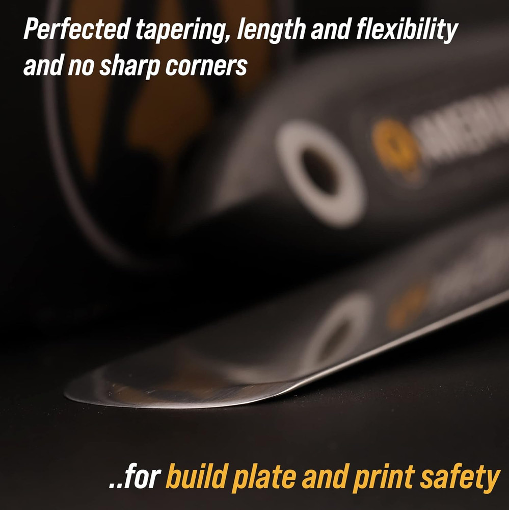 Premium 3D Print Removal Tool Kit - Durable 3D Printer Tools with Sturdy Comfort