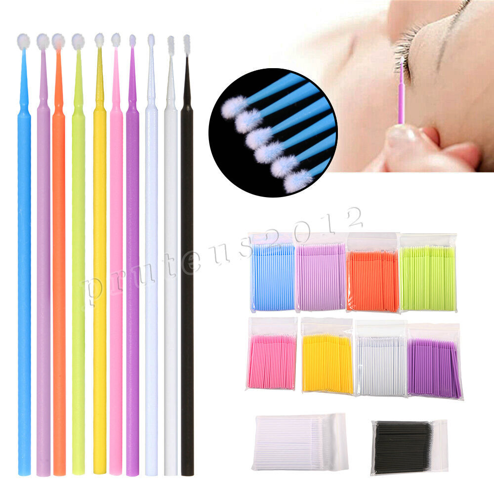 Disposable Materials Dental Micro Brush Applicator 4 Optional Sizes