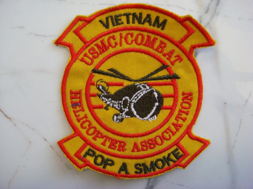 USMC COMBAT HELICOPTER ASSOCIATION, VIETNAM WAR PATCH