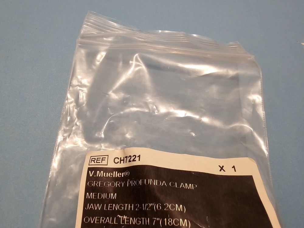 V. Mueller CH7221 Gregory Profunda Clamp