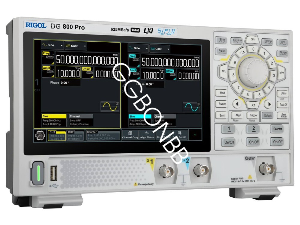 Rigol DG822 Pro - Function/Arbitrary Waveform Generator (2 Channel / 25 MHz)