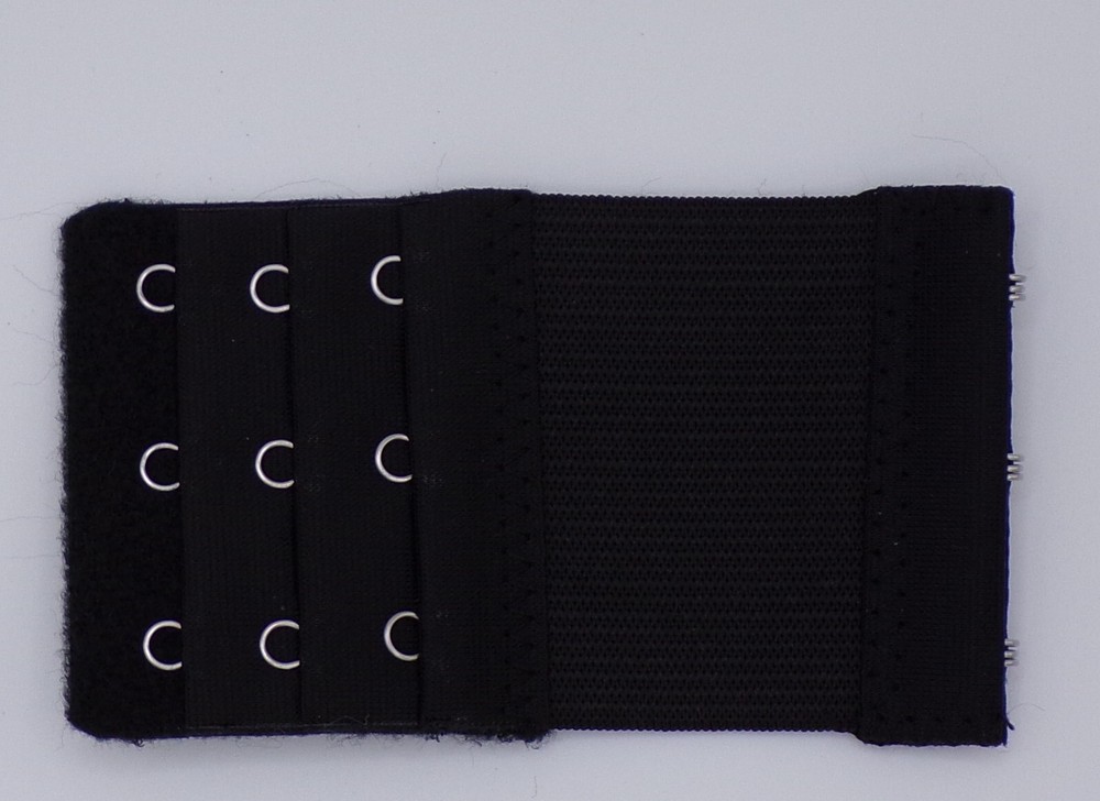 BRA EXTENDERS - ELASTICATED - 3 HOOKS 3 ROWS - 2 pcs - SALLY’S ®