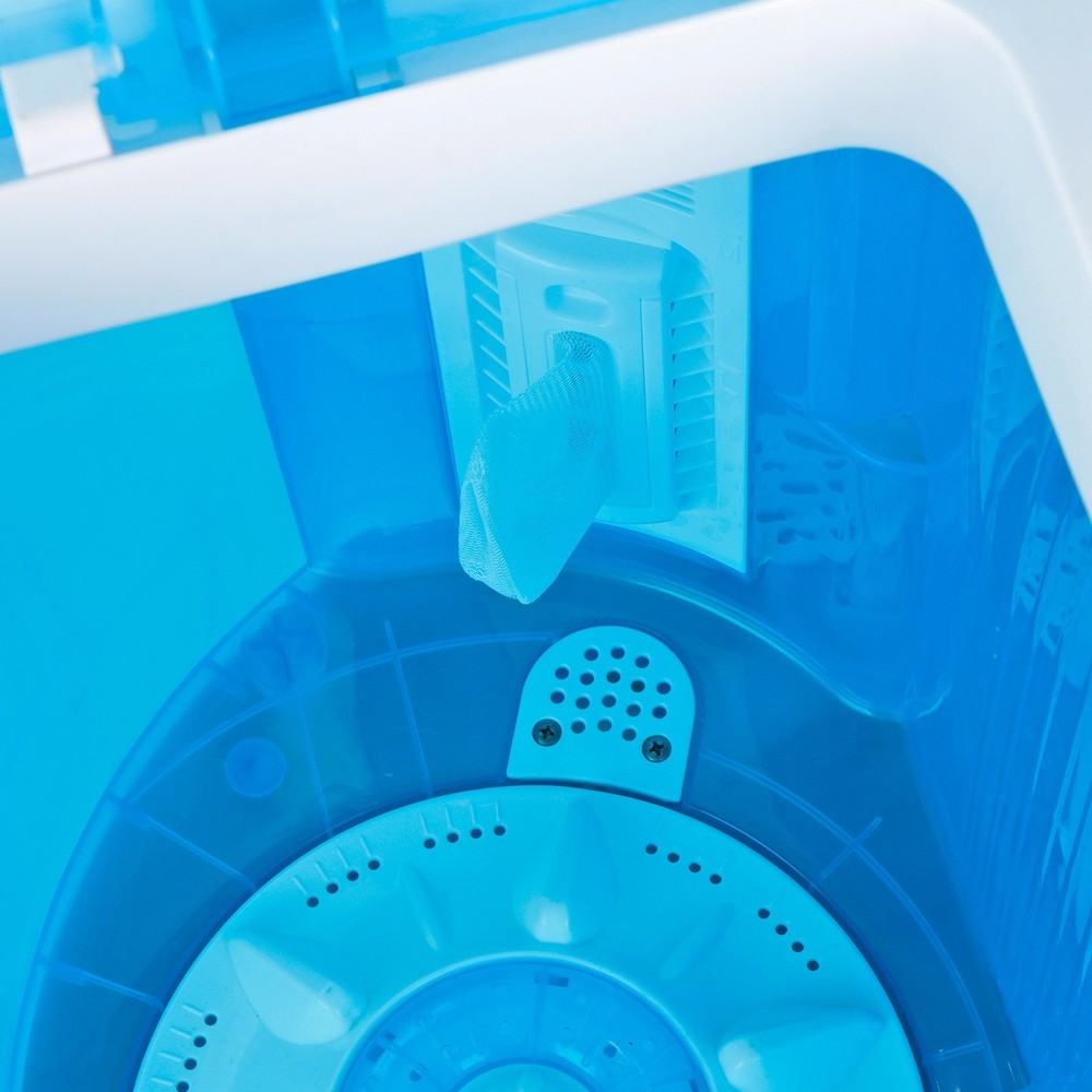 Washing Machine Timer Control Blue Clear Body Drain - 5.5lb Washer & 4.4lbs Spin