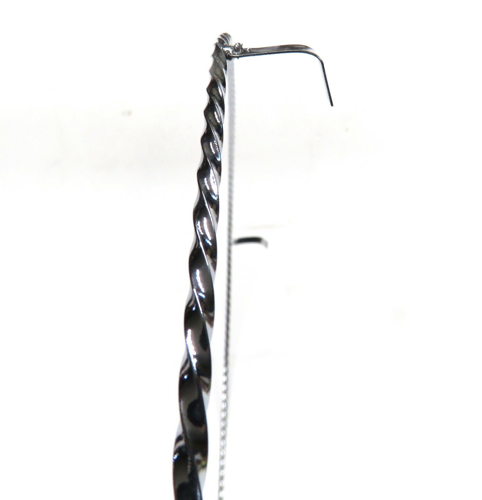 Pair Lowrider Chrome 20 inch Rim Twisted Trim Rim Rings