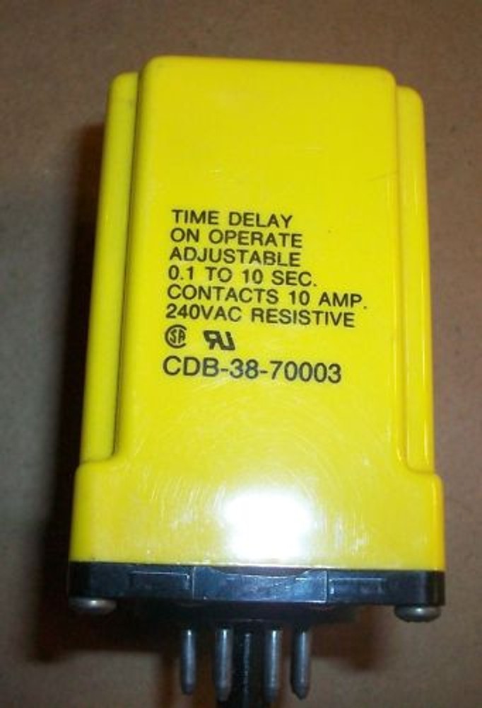 Potter & Brumfield Time Delay Relay CDB-38-70003