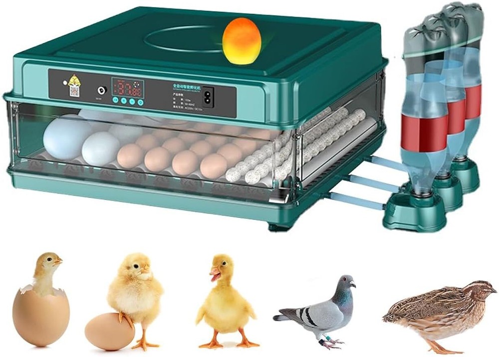 10-130 Egg Digital Poultry Hatcher Machine Automatic Egg Incubator