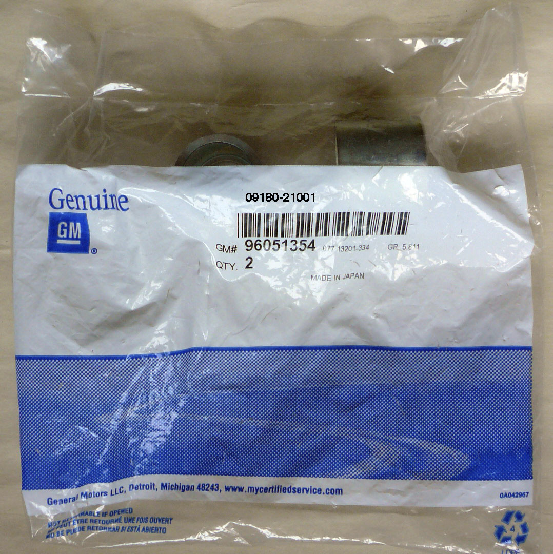 Rear Axle Shaft Bearing Spacer Kit | 89-01 Geo Metro Suzuki Swift | Genuine OEM!