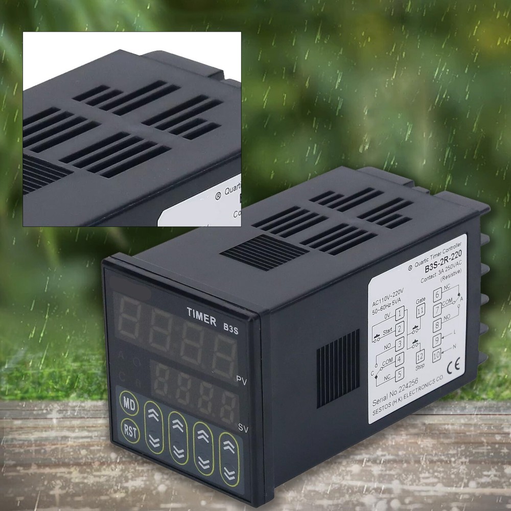 100-240V Omron Relay Ce Sestos Digital Quartic Timer Relay Switch