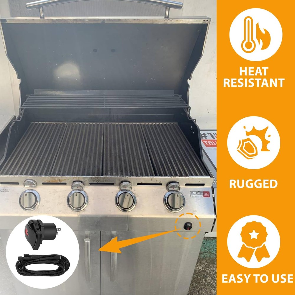 Electronic Ignition Module for 5 Burner Charbroil Grill Replacement