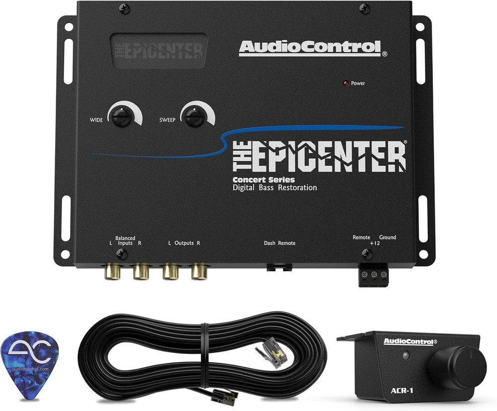 EPICENTER Digital Bass Restoration Control Processor - Black