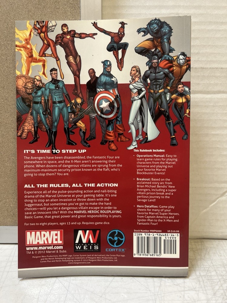 Marvel Heroic Roleplaying Basic Game