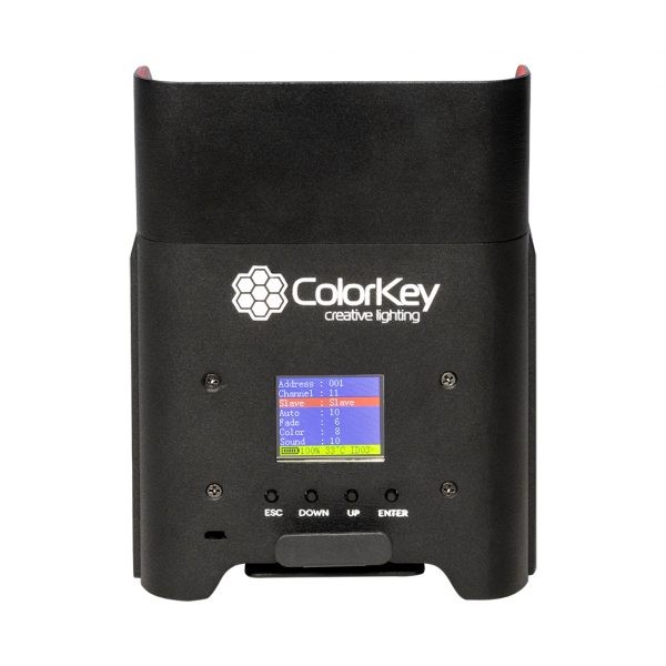ColorKey CKU-7064 AirPar HEX 4 - 4-Pack Bundle with Hardshell Case