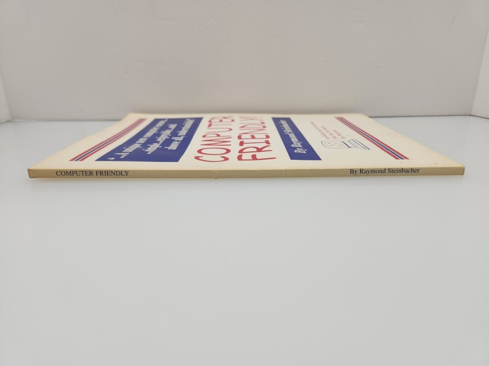 Vintage Rare Paperback Computer Book "Computer Friendly"