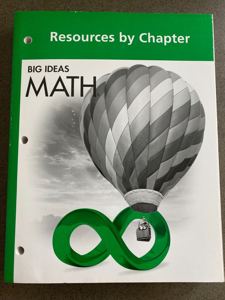 BIG IDEAS MATH: RESOURCES BY CHAPTER GREEN/COURSE 1 By Holt Mcdougal