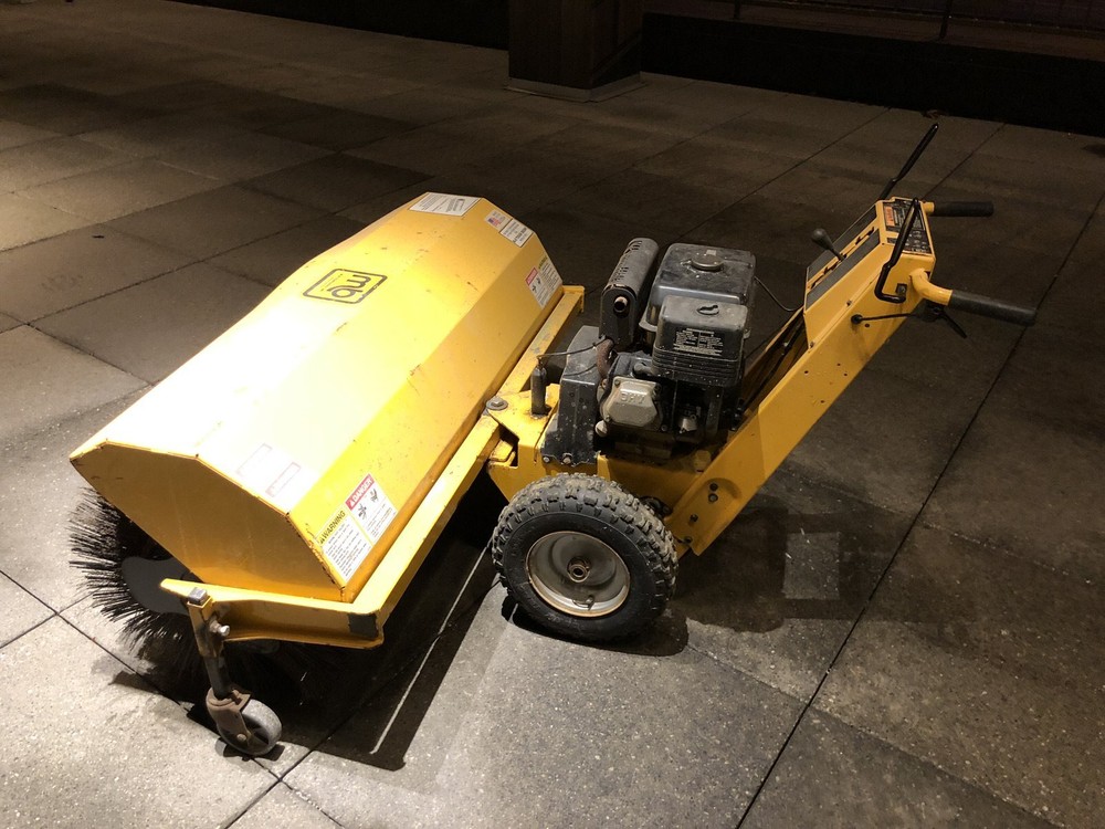 MB Companies Walk Behind Sweeper Broom 48"