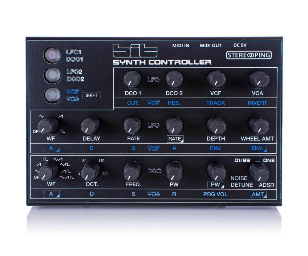 Stereoping Bit Midi Controller for Crumar Bit One/01/99 Vintage Analog Synth