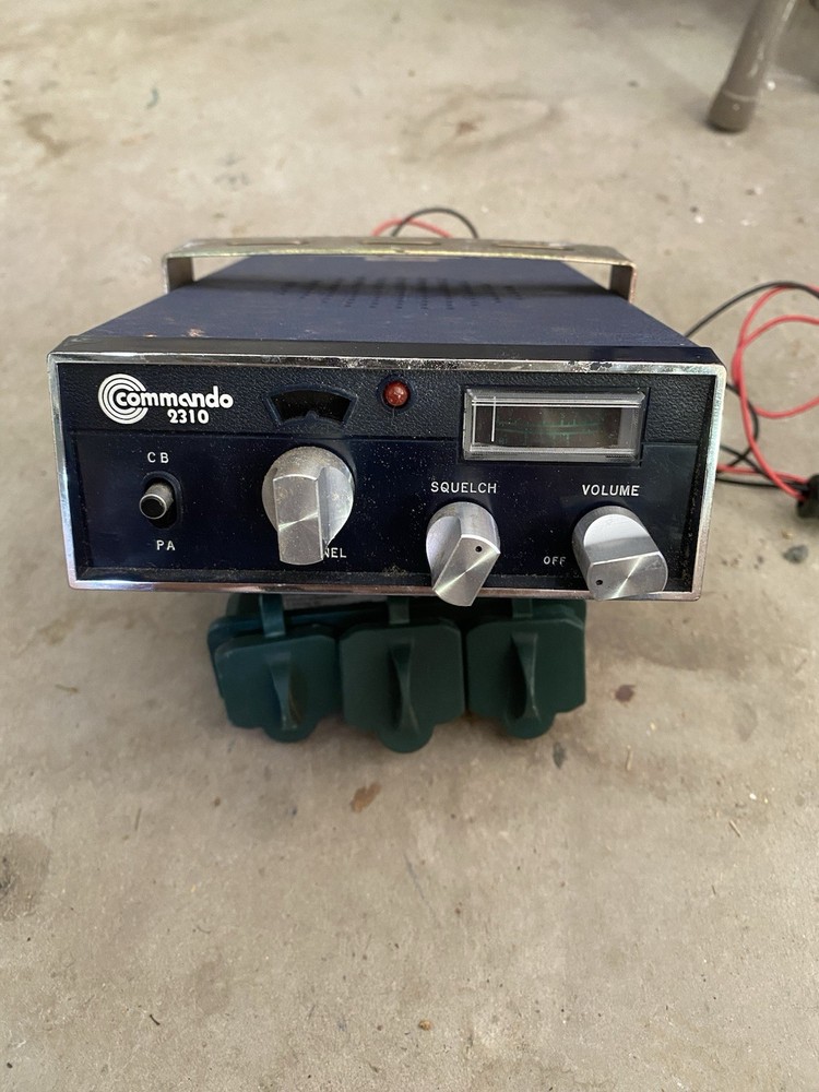 Commando 2310 Channel CB PA Radio - Untested