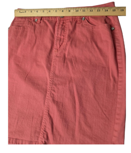 Nine West Size 8 / 29 Women's Coral Jeans Denim Skirt