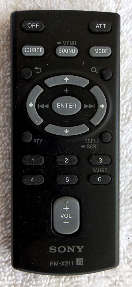 Genuine Sony RM-151 & RM-X211 Car Stereo System Remote Control