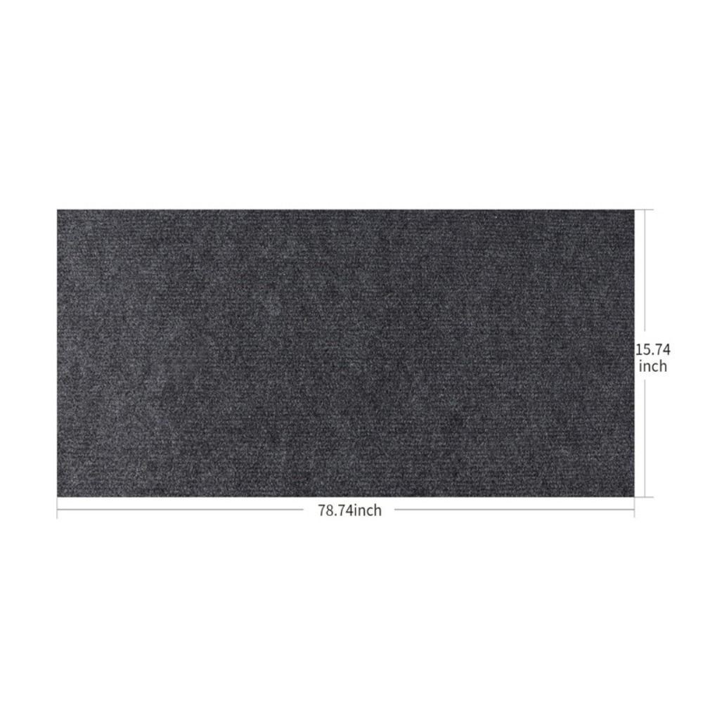 Trimmable Self-adhesive Carpet Mat Gray Cat Crawling Mat Cat Tree Racks*