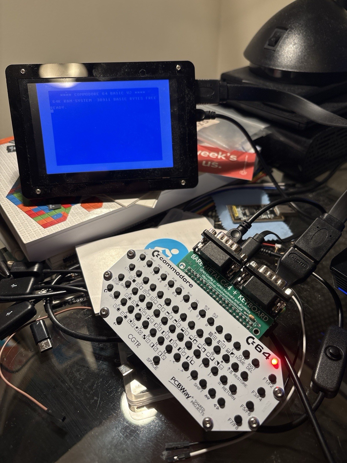 Commodore 64 Micro Edition BMC 64, Working + 32 GB Preconfigured SD Card