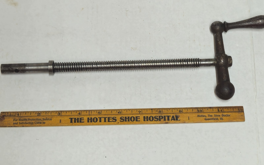 Main Screw For Universal Vise - Feed Screw & Handle - Unbranded