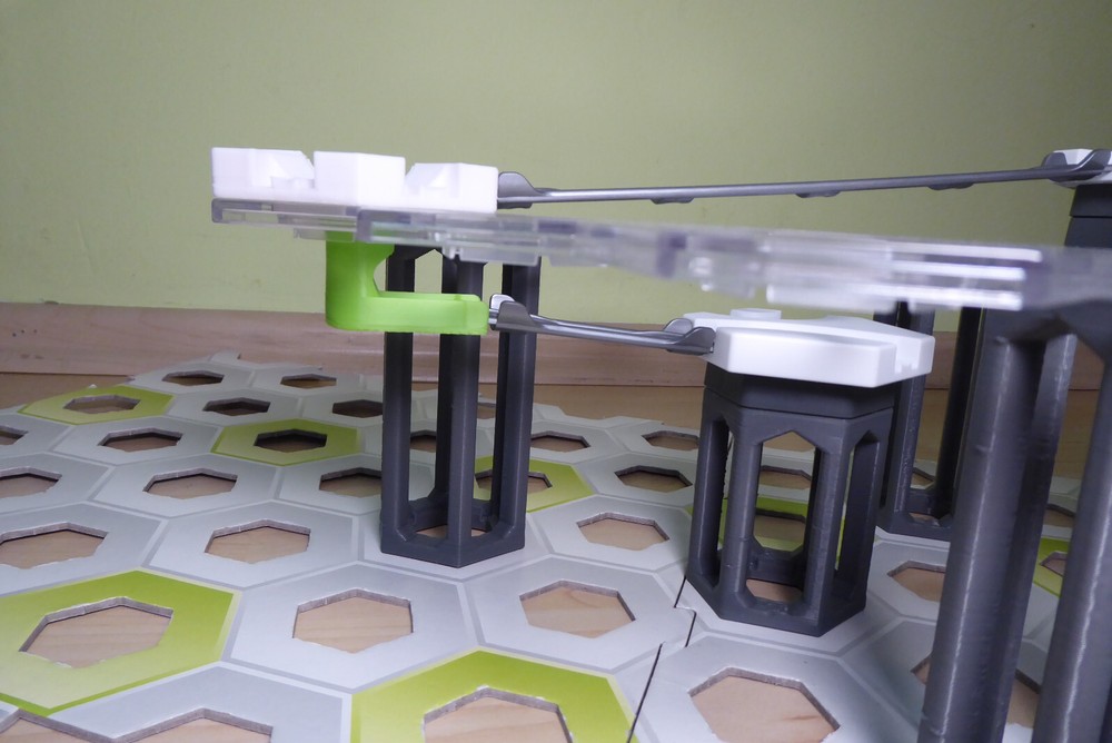 Gravitrax Compatible Dropper Extension; 3D Printing