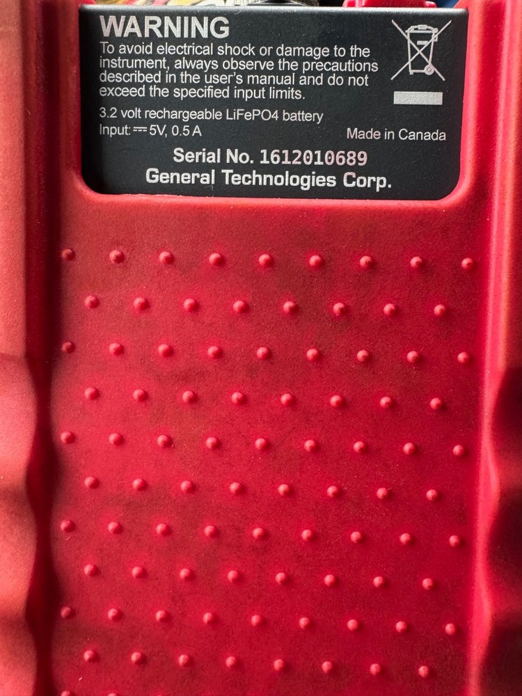 General Technologies GTC505 Engine Ignition Analyzer