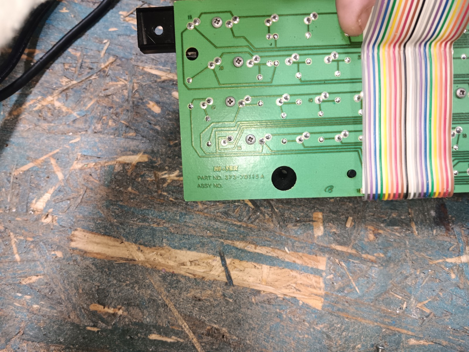 Atari 800 EXACT HI-TEK 373-700115A KEYBOARD-GOOD-QUICK TESTED-KEYS COME OFF-SEE