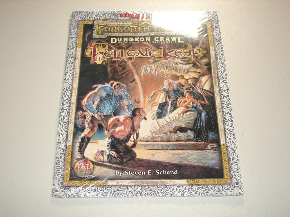 WOTC – AD&D Dungeons and Dragons - Dungeon Crawl - Hellgate Keep - NIS - 9562