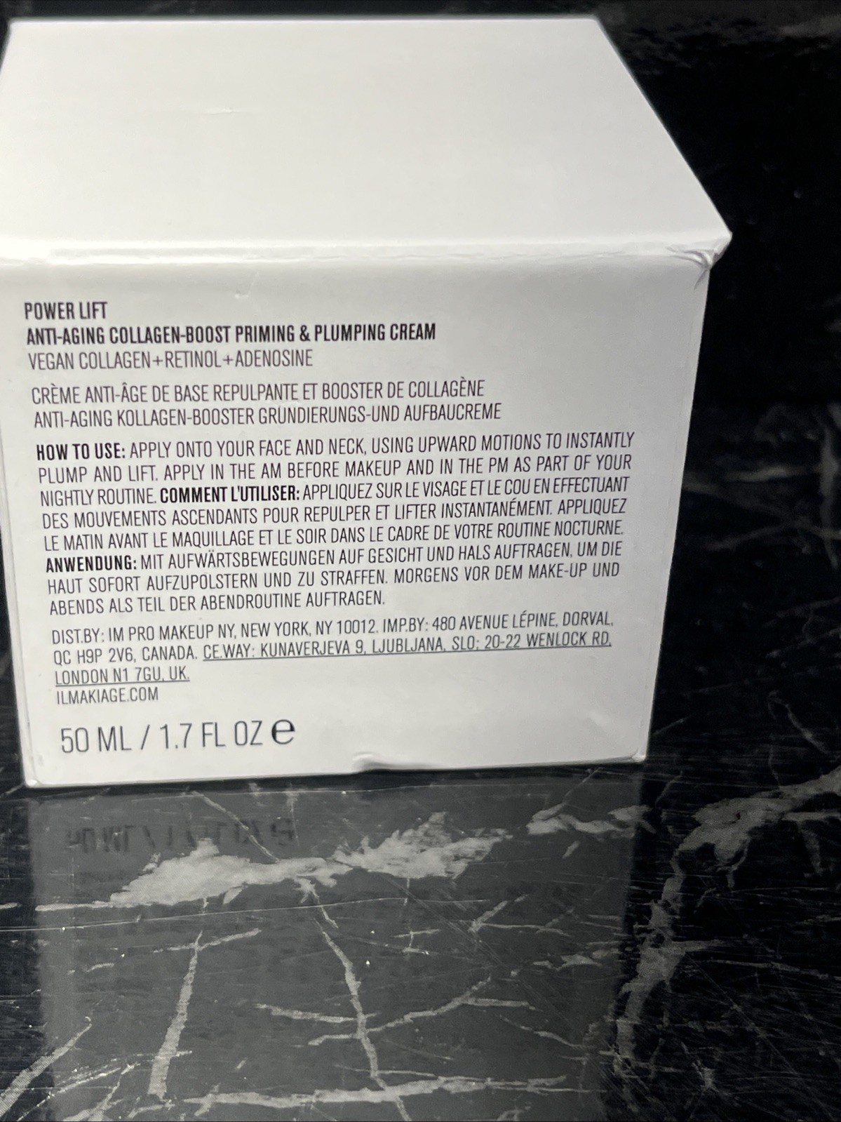 IL MAKIAG Power Lift Plumping Cream Anti-Aging Collagen-Boost Priming 1.7oz new