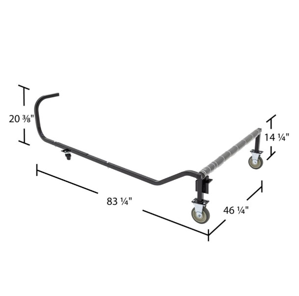 Black Ice SNO-DOLLY Snowmobile Dolly - 1,500 Pound Capacity