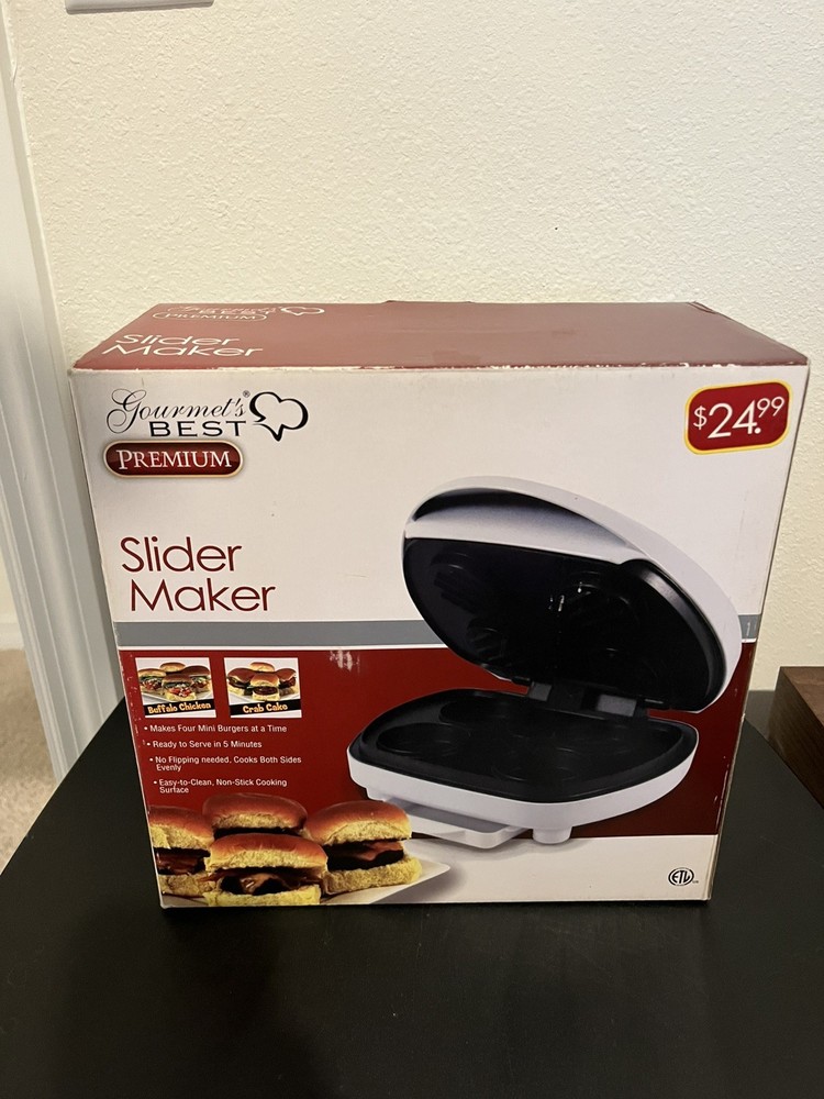 Gourmet's Best Premium Slider Maker - Open Box Unused