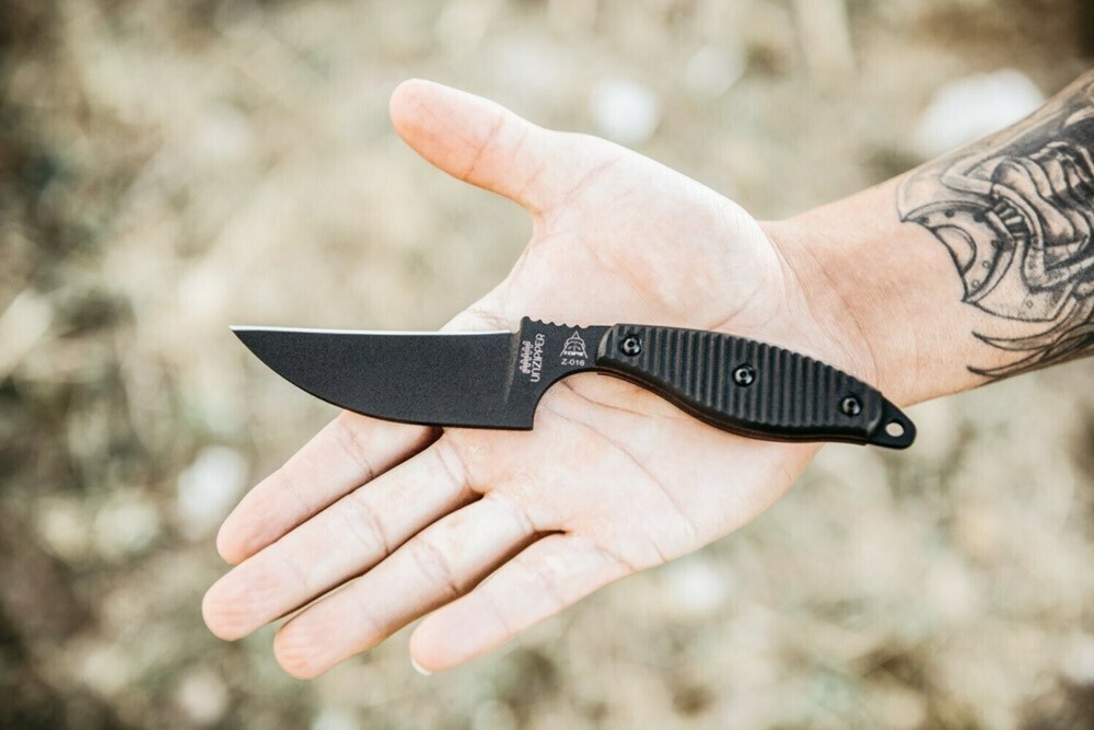 Tops Unzipper Fixed Blade Knives