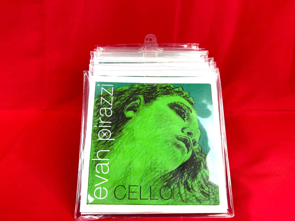 100% Authentic Evah Pirazzi Cello Strings Set 4/4 Size Regular