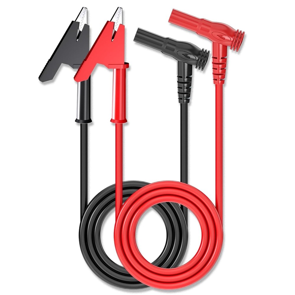 Efficient Electrical Testing with 1000V 3.3ft Banana Plug to Alligator Clips