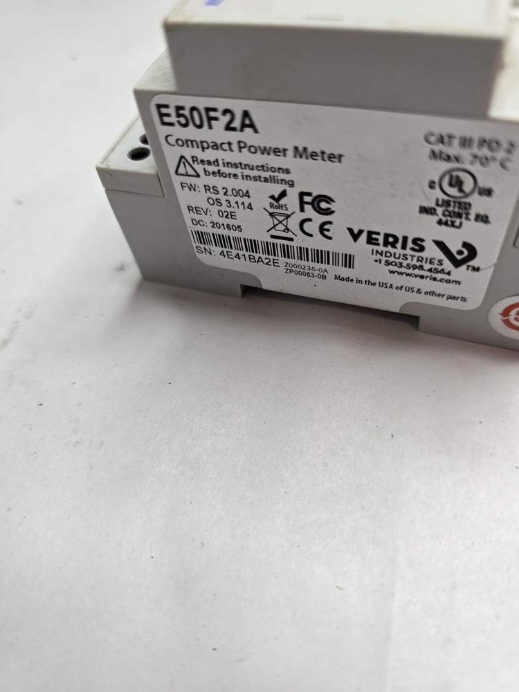Veris Industries E50 Series E50F2A Compact Power Meter