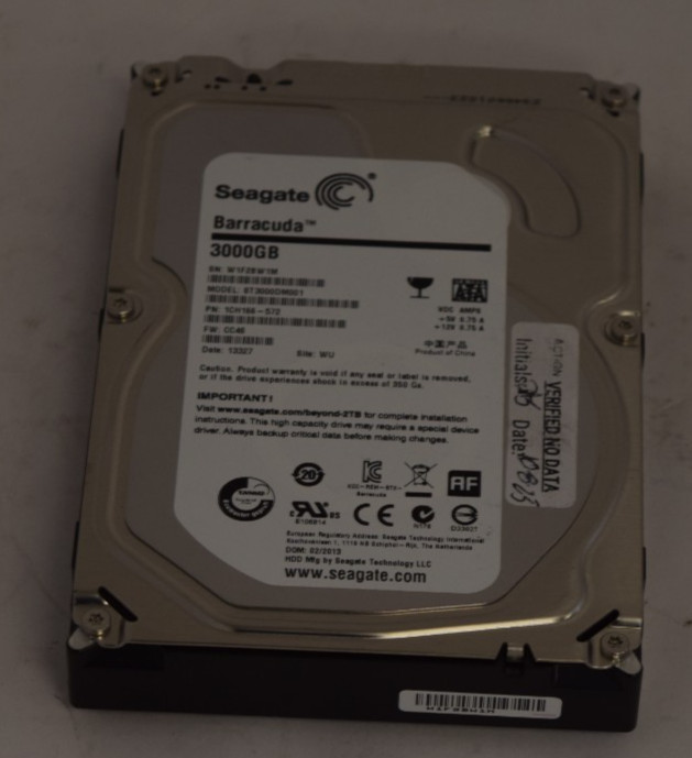Miscellaneous 3TB, 3.5" SATA HDD
