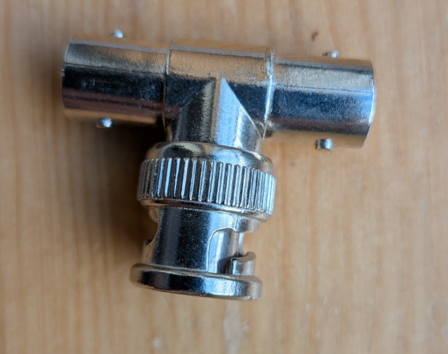 BNC T connector, splitter