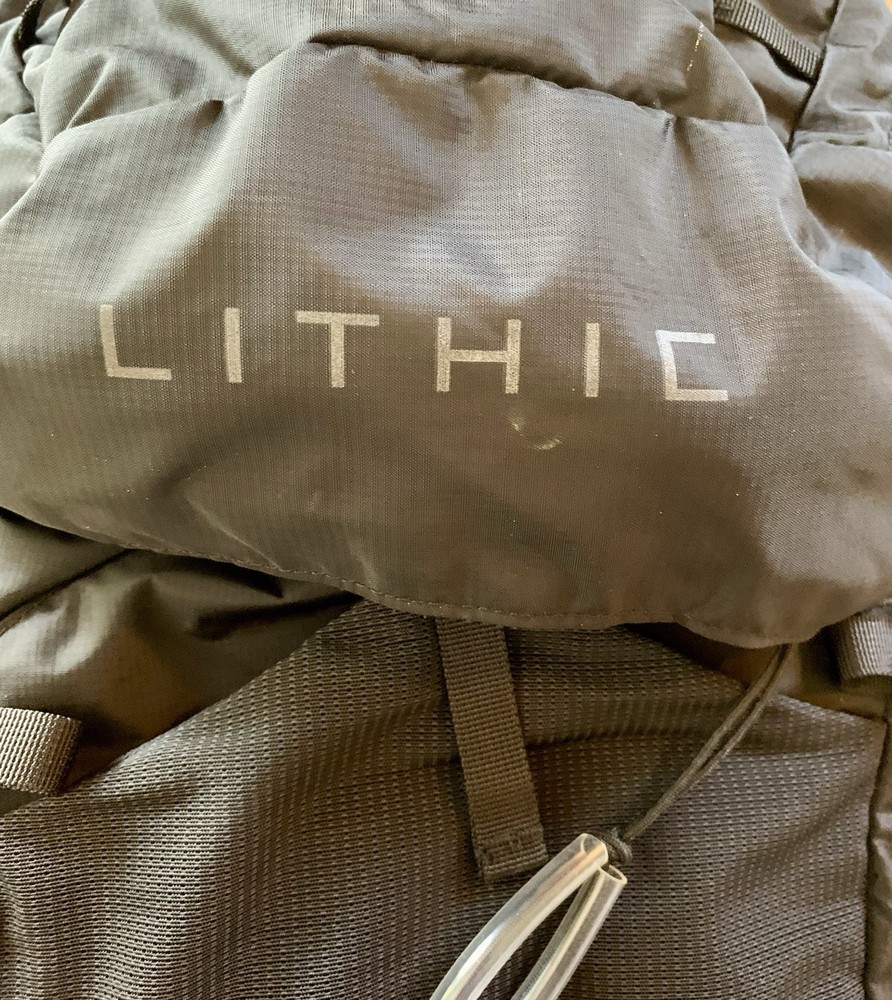 Lithic Internal Rigid Frame Padded Belt Hiking Backpack