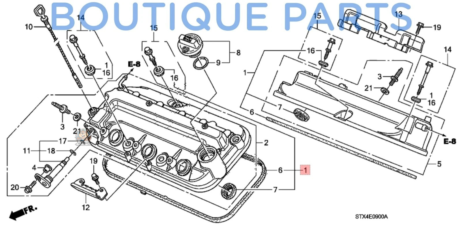 2 Sets Valve Cover Gasket Kit New For Honda Acura V6 3.0 3.5 SEALED Accord MDX