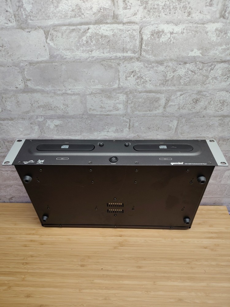 Gemini CDX- 2400 Rackmount Dual CD Player