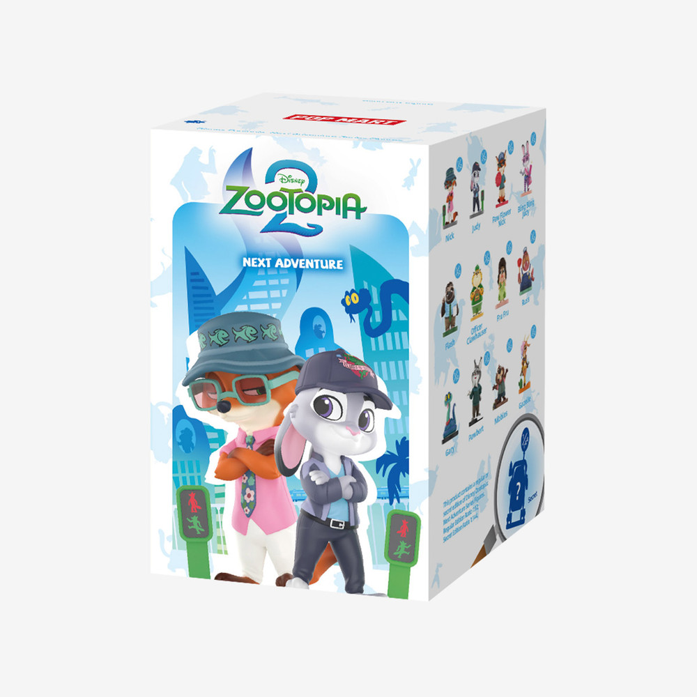 Authentic POP MART Disney Zootopia: Next Adventure Series Figures2.75-2.93inches
