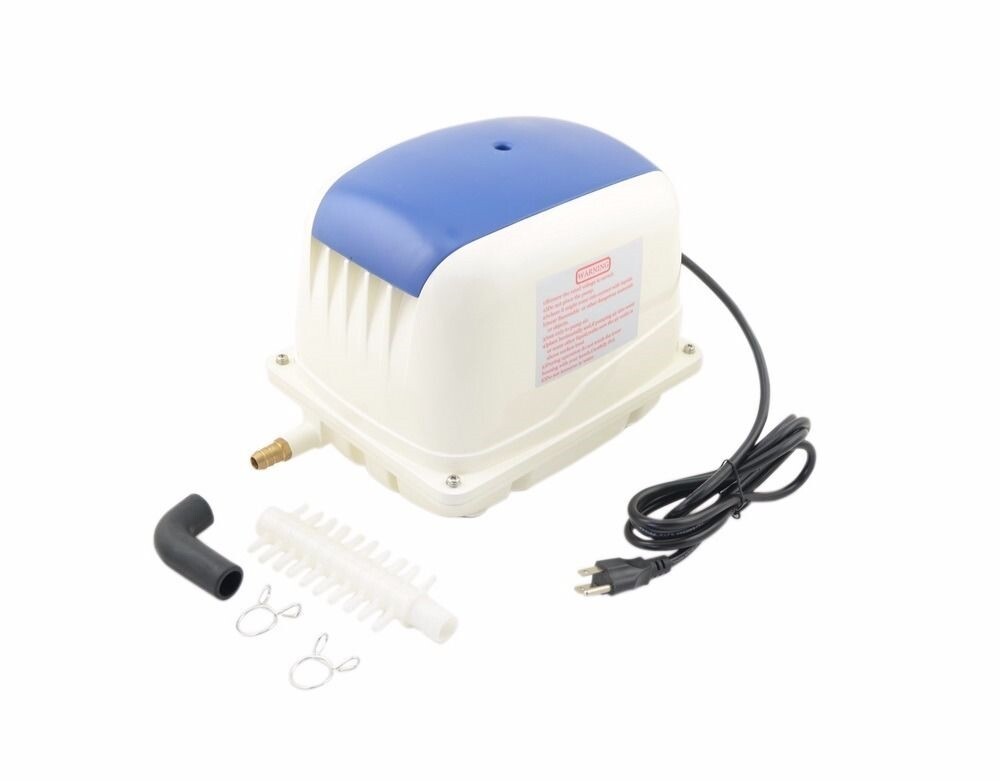 Jebao/Jecod PA-200 ECO Air Pump for Aquarium Hydroponics Aquaponics Koi Pond